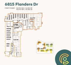 6815 Flanders Dr, San Diego, CA for lease Floor Plan- Image 1 of 1