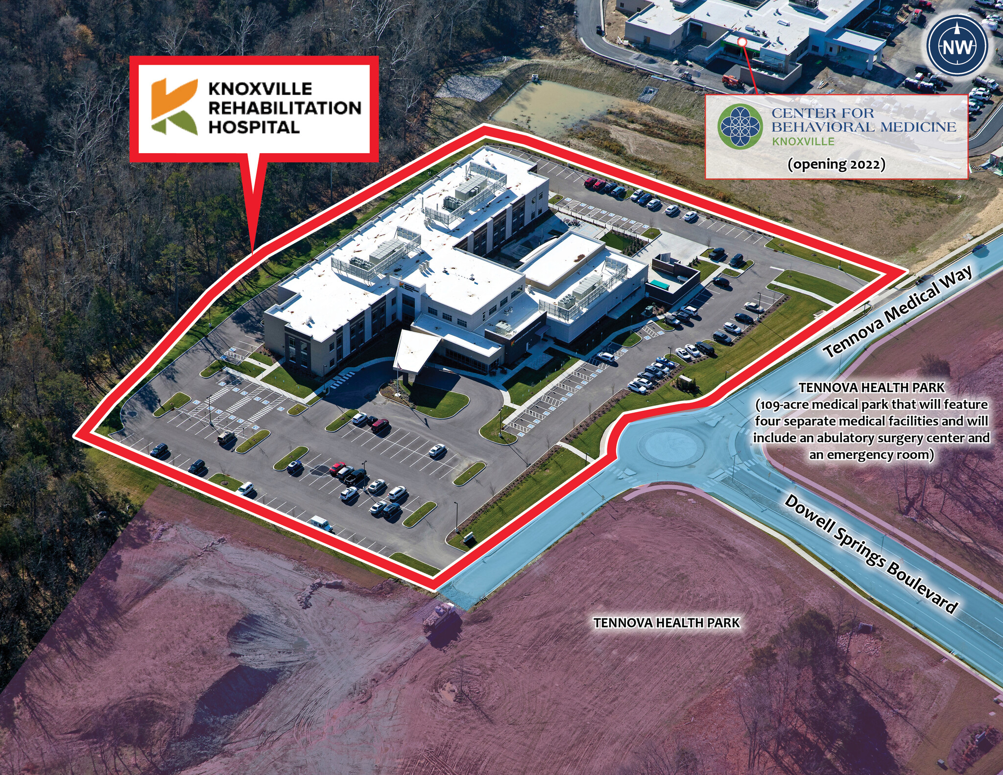 1250 Tennova Medical Way, Knoxville, TN 37909