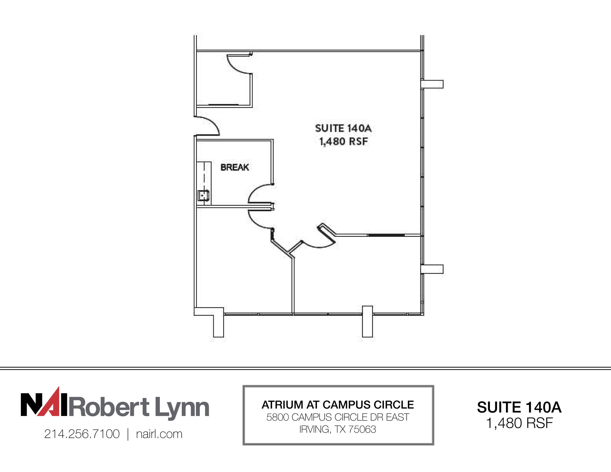 5800 Campus Circle Dr E, Irving, TX for lease Floor Plan- Image 1 of 1