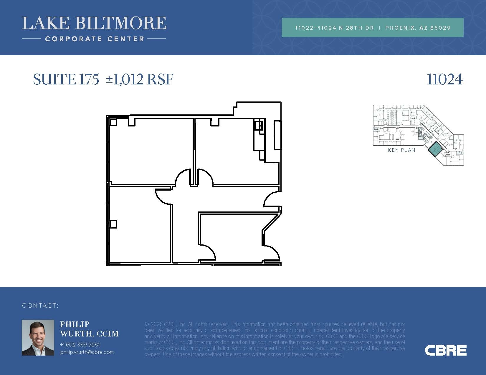 11022-11024 N 28th Dr, Phoenix, AZ for lease Floor Plan- Image 1 of 1