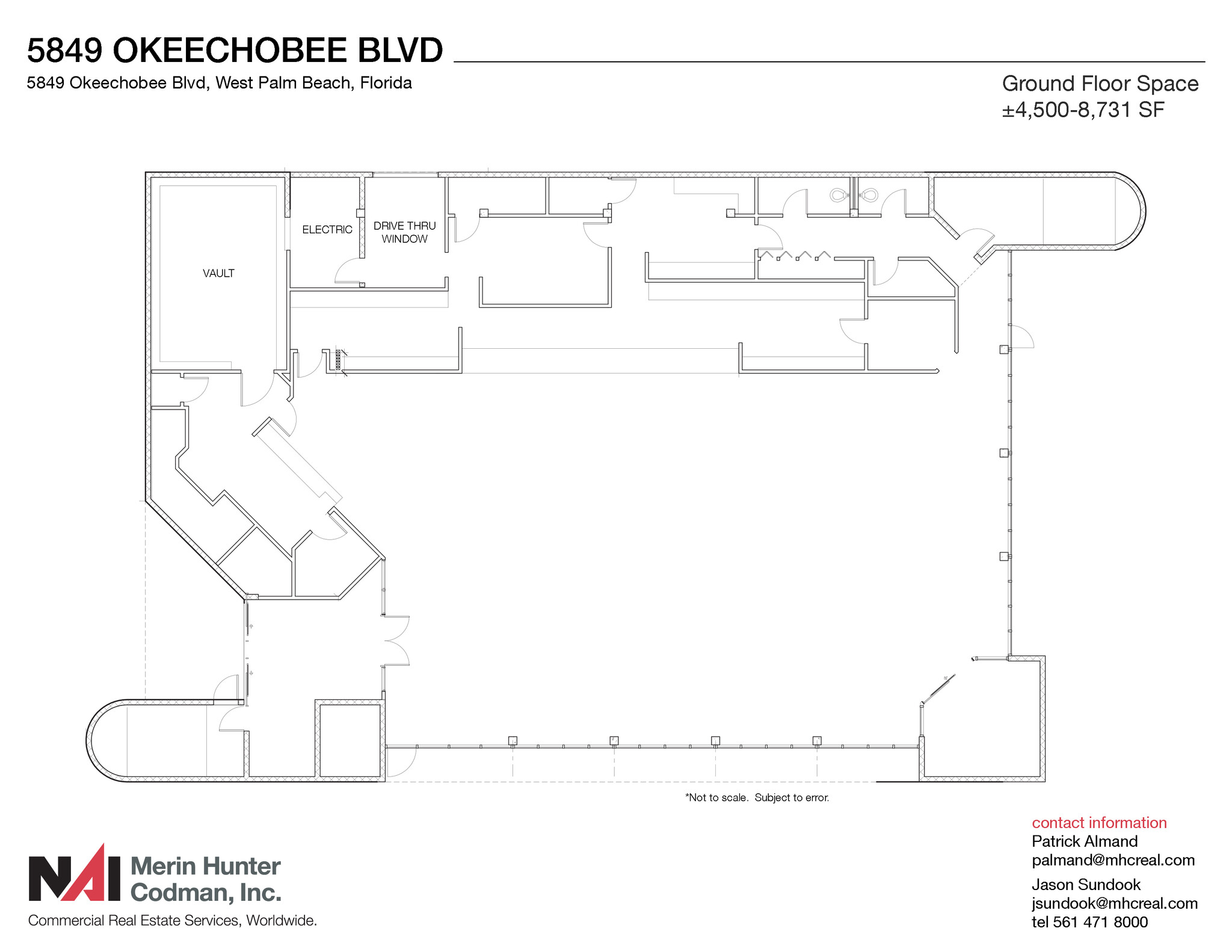 5849 Okeechobee Blvd, West Palm Beach, FL for lease Floor Plan- Image 1 of 9