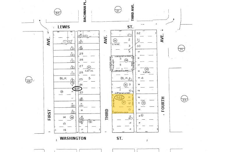 4033 3rd Ave, San Diego, CA for lease - Plat Map - Image 2 of 7