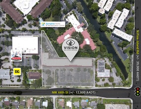 8500-8698 NW 44th St, Sunrise, FL - AERIAL map view - Image1