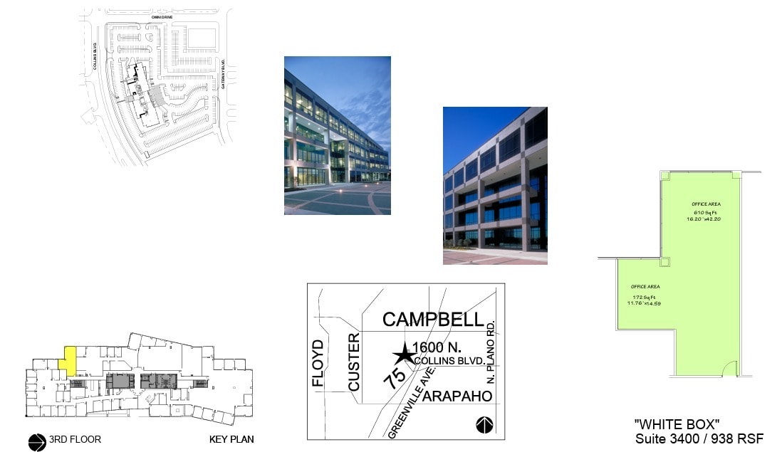 1600 N Collins Blvd, Richardson, TX for lease Floor Plan- Image 1 of 1