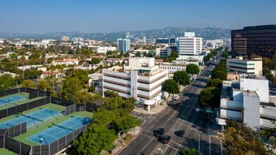 291 S La Cienega Blvd, Beverly Hills, CA - aerial  map view