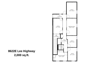 8626-8630 Lee Hwy, Fairfax, VA for lease Site Plan- Image 2 of 12