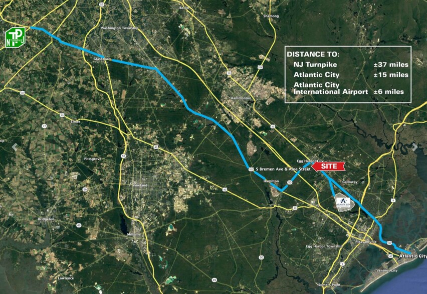 S Bremen Avenue & Aloe Street, Egg Harbor City, NJ for sale - Building Photo - Image 1 of 1