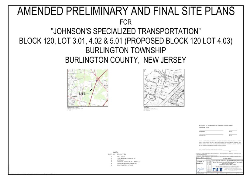 302 Elbow Ln, Burlington, NJ for sale - Site Plan - Image 2 of 2