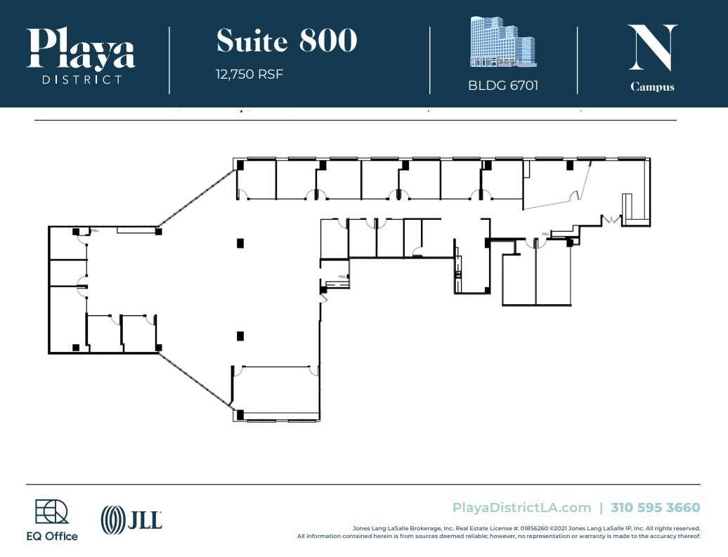 6100 Center Dr, Los Angeles, CA for lease Floor Plan- Image 1 of 1