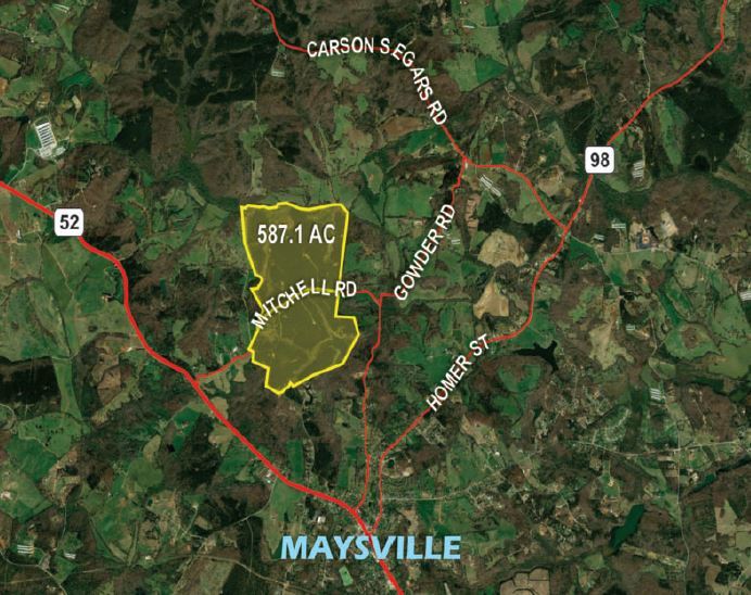 0 Mitchell Rd, Maysville, GA for sale - Aerial - Image 1 of 13