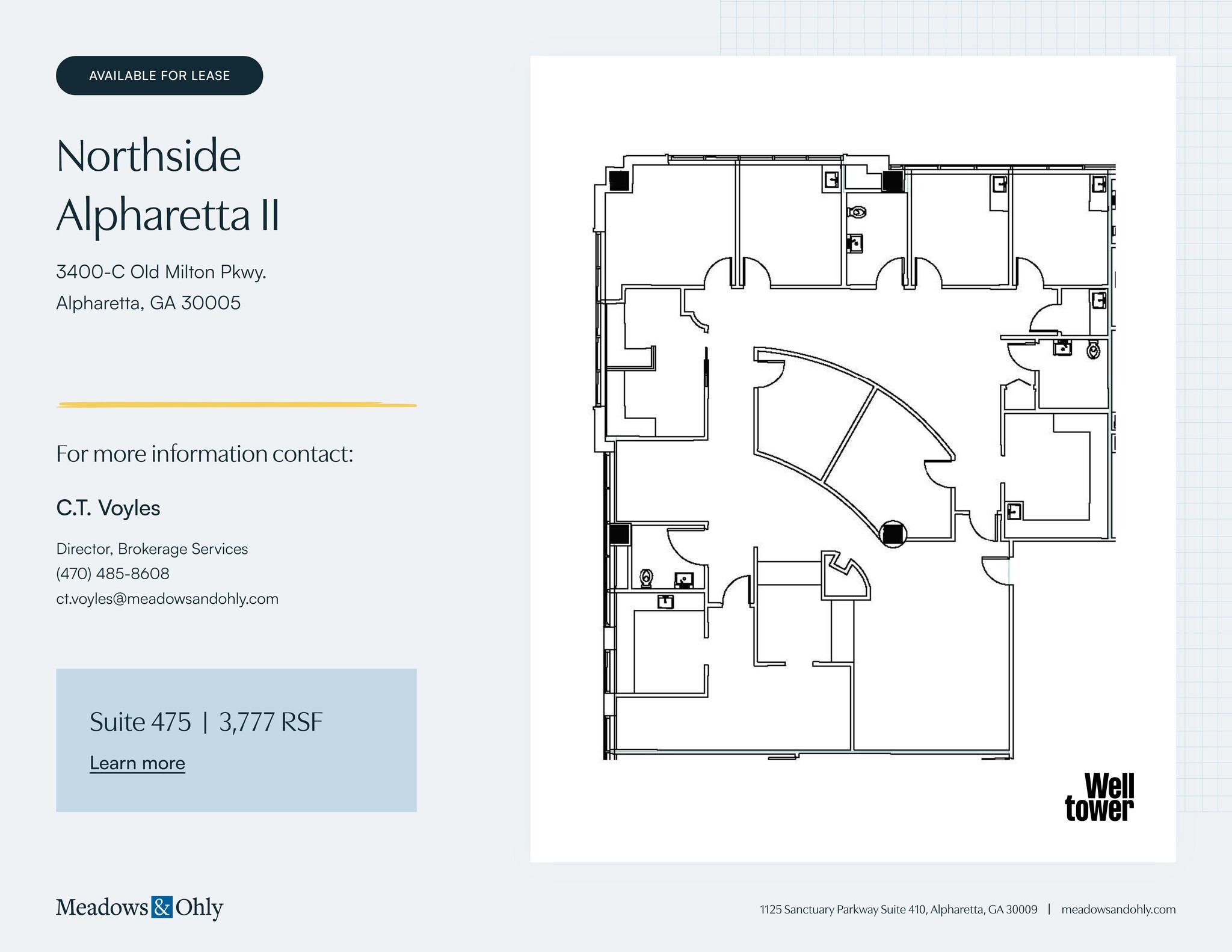 3400 Old Milton Pky, Alpharetta, GA for lease Site Plan- Image 1 of 2