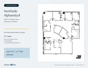 3400 Old Milton Pky, Alpharetta, GA for lease Site Plan- Image 1 of 2