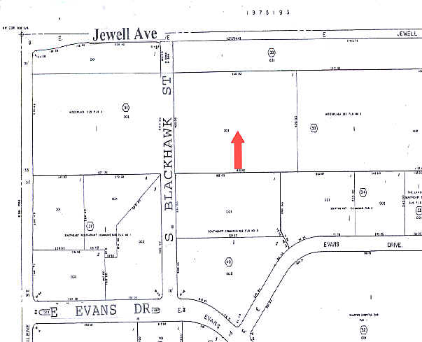 14100-14190 E Jewell Ave, Aurora, CO for lease - Plat Map - Image 2 of 5