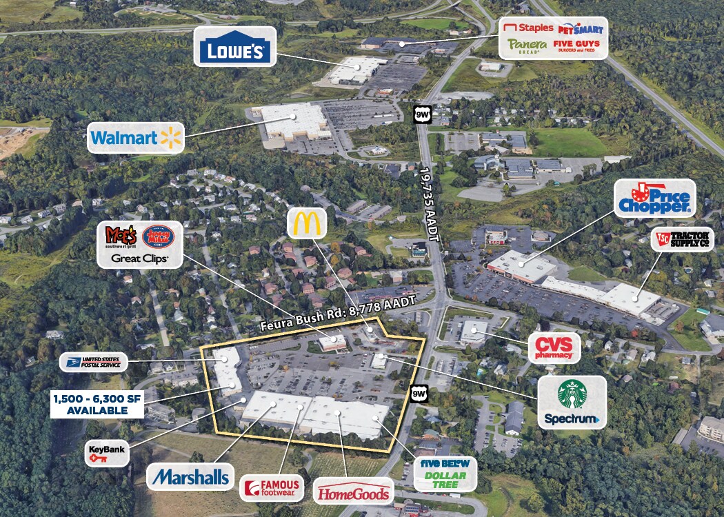 365-380 Feura Bush Rd, Glenmont, NY 12077 - Glenmont Plaza | LoopNet