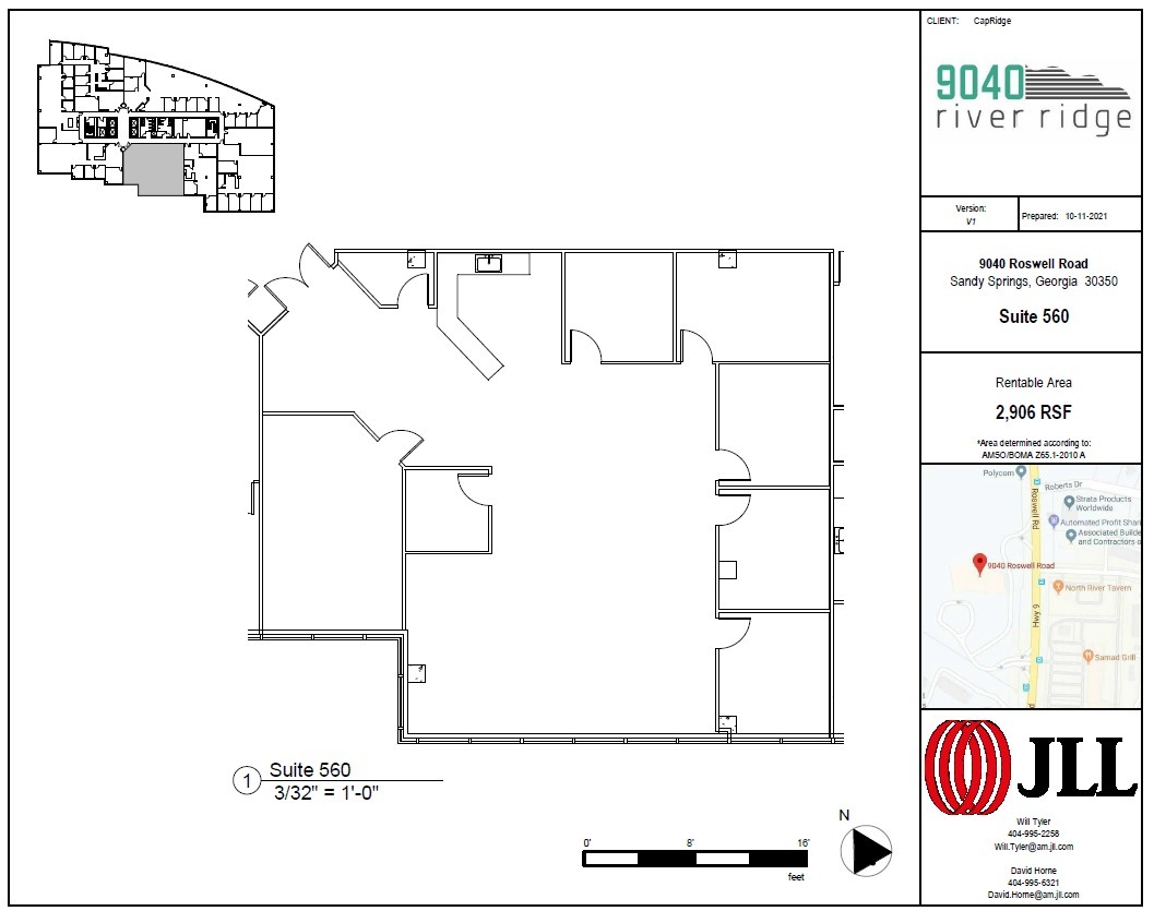 9040 Roswell Rd, Atlanta, GA for lease Floor Plan- Image 1 of 1