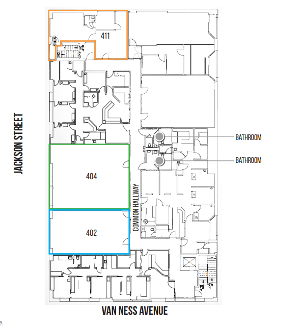 2001 Van Ness Ave, San Francisco, CA for lease Floor Plan- Image 1 of 1