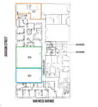 2001 Van Ness Ave, San Francisco, CA for lease Floor Plan- Image 1 of 1