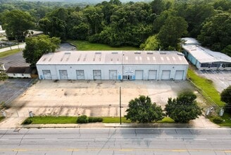6435-6439 Church St, Riverdale, GA - AERIAL  map view - Image1