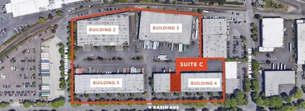 6650 N Basin Ave, Portland, OR for lease Aerial- Image 2 of 2