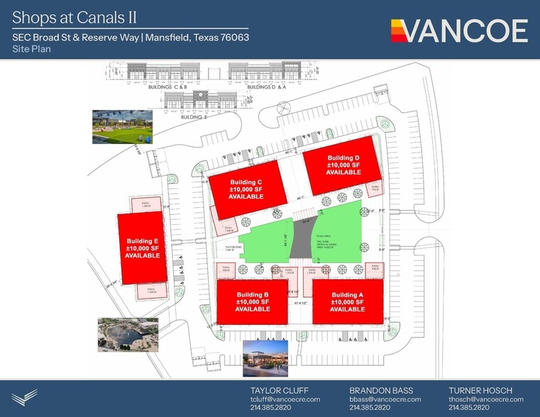 SEC Broad St & Reserve Way, Mansfield, TX for lease - Building Photo - Image 3 of 8