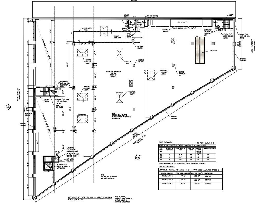 45-01 Northern Blvd, Long Island City, NY for lease Floor Plan- Image 1 of 1