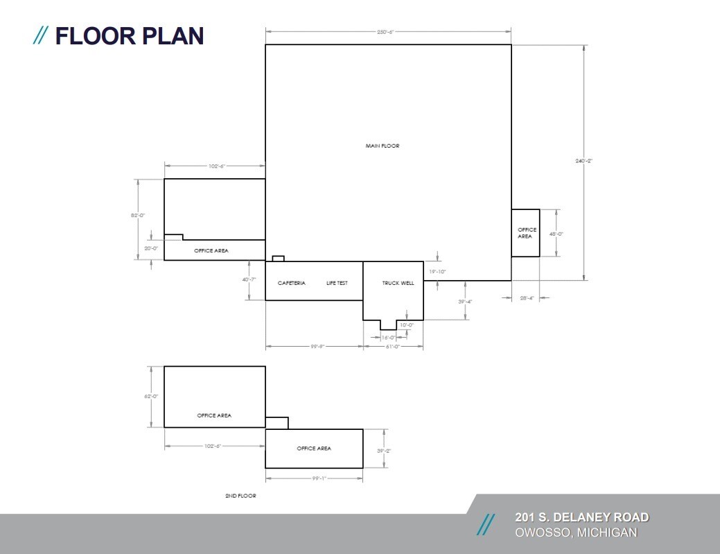 201 S Delaney Rd, Owosso, MI for sale Floor Plan- Image 1 of 11