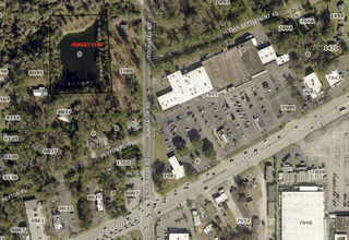 1494 Fouraker Rd, Jacksonville, FL - aerial  map view