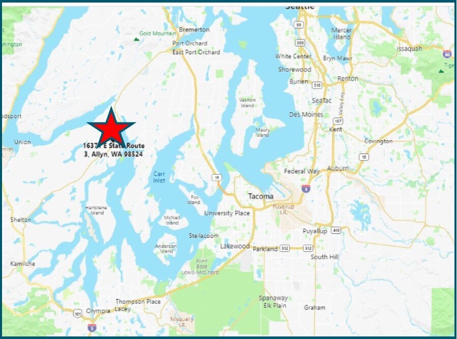 16371 E State Route 3, Allyn, WA for sale Building Photo- Image 1 of 1