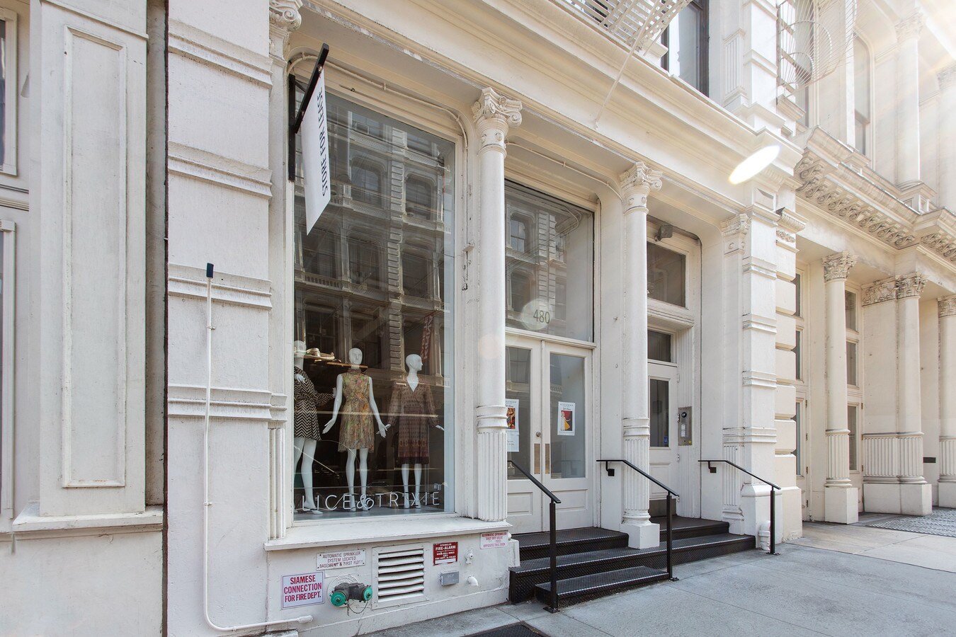 480 Broome St, New York, NY, 10013 Retail Space For Lease