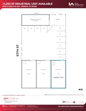 5700-5704 S Santa Fe Ave, Vernon, CA for lease Site Plan- Image 1 of 2