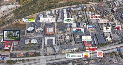 1950 S Sunwest Ln, San Bernardino, CA - aerial  map view