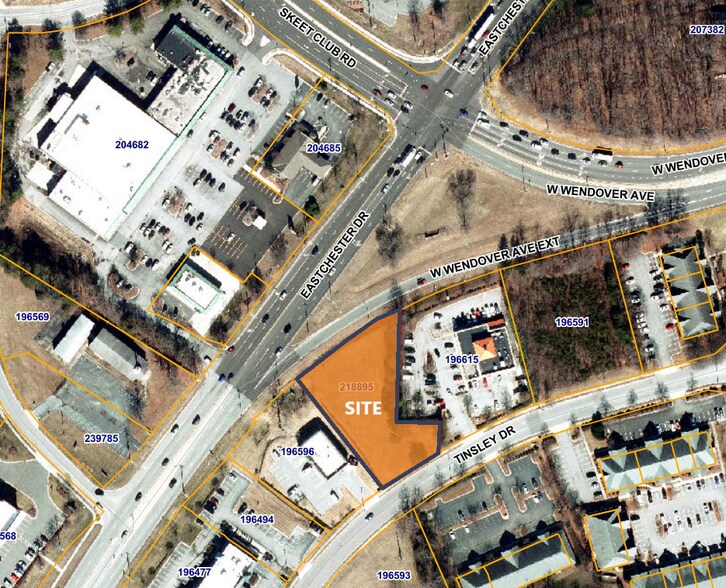 3825 Tinsley Dr, High Point, NC for sale - Aerial - Image 1 of 1