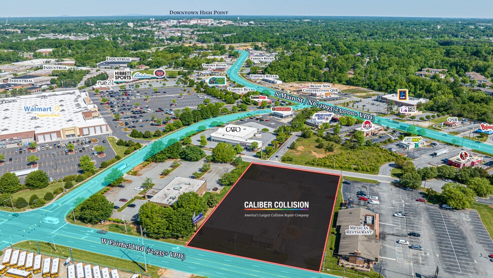 208 W Fairfield Rd, High Point, NC 27263 CALIBER COLLISION 15 YR