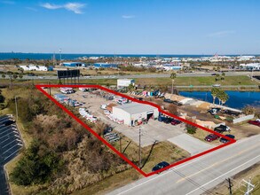 8428 Teichman Rd, Galveston, TX - AERIAL map view - Image1