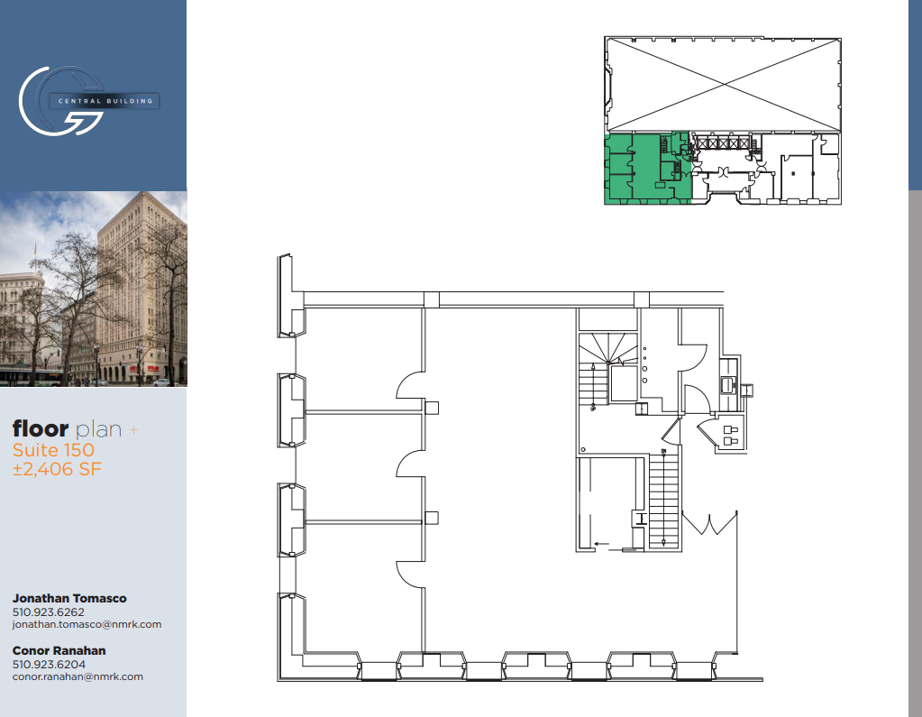 436 14th St, Oakland, CA for lease Floor Plan- Image 1 of 1