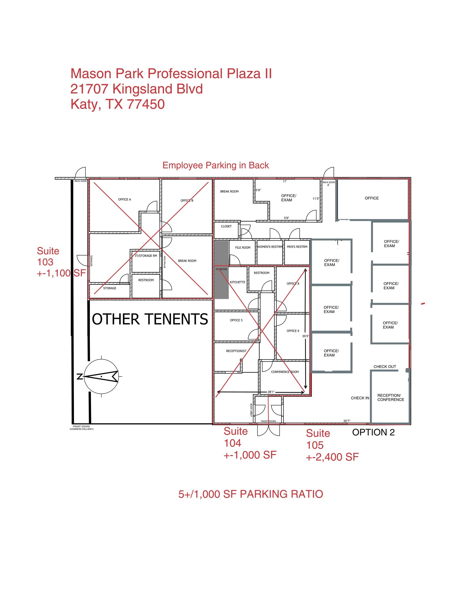 21707 Kingsland Blvd, Katy, TX for lease Site Plan- Image 1 of 1