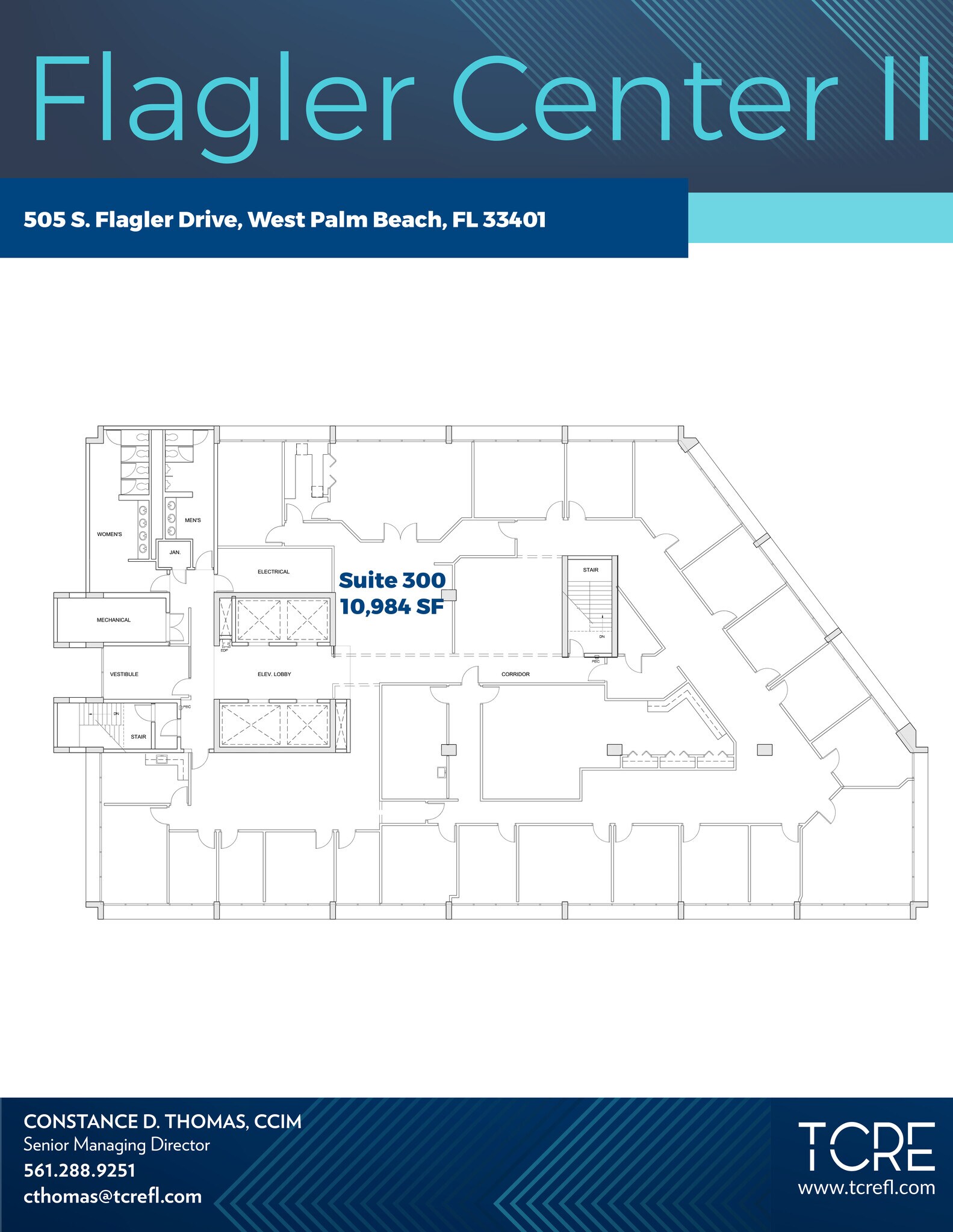 505 S Flagler Dr, West Palm Beach, FL for lease Site Plan- Image 1 of 1