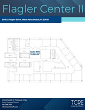 505 S Flagler Dr, West Palm Beach, FL for lease Site Plan- Image 1 of 1