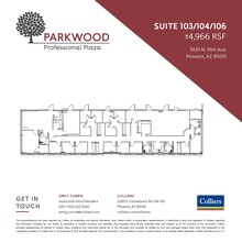 5501 N 19th Ave, Phoenix, AZ for lease Floor Plan- Image 1 of 1