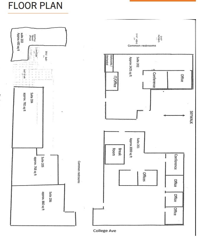 338 W College Ave, Appleton, WI for lease Floor Plan- Image 1 of 1