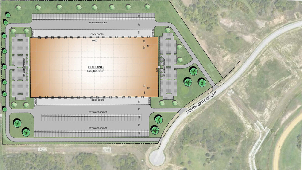 Creek Turnpike & Hwy 51, Broken Arrow, OK for lease - Site Plan - Image 2 of 3