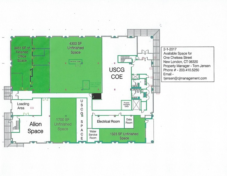 1 Chelsea St, New London, CT for lease - Floor Plan - Image 3 of 18