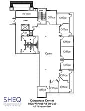 8925 W Post Rd, Las Vegas, NV for lease Site Plan- Image 1 of 1