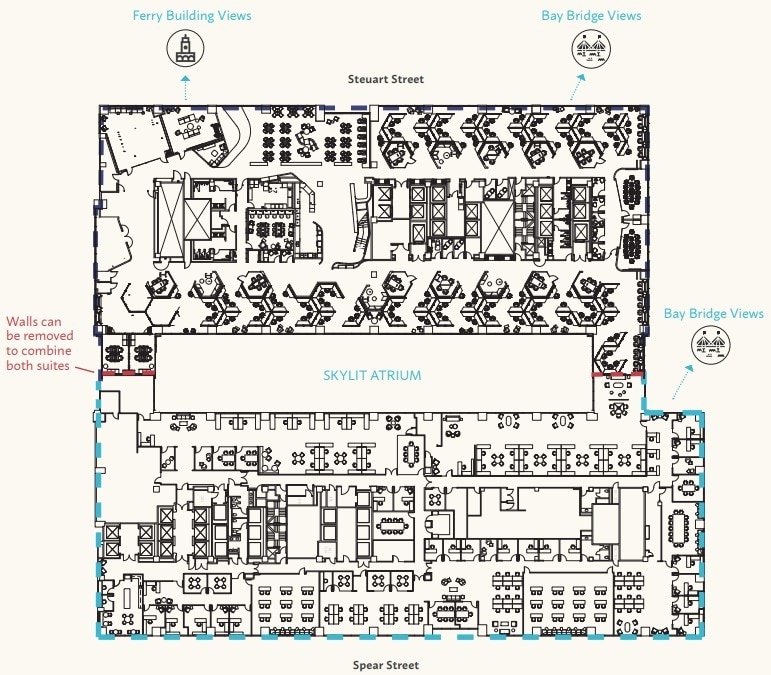 1 Market St, San Francisco, CA for lease Floor Plan- Image 1 of 1