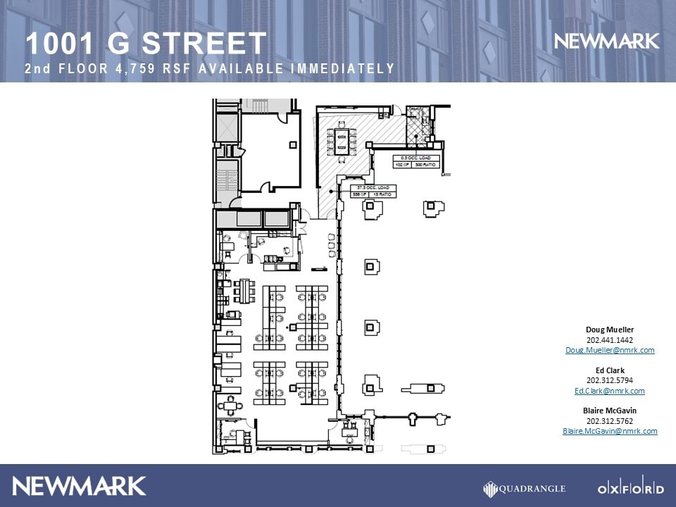 1001 G St NW, Washington, DC for lease Floor Plan- Image 1 of 13