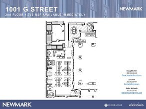 1001 G St NW, Washington, DC for lease Floor Plan- Image 1 of 13