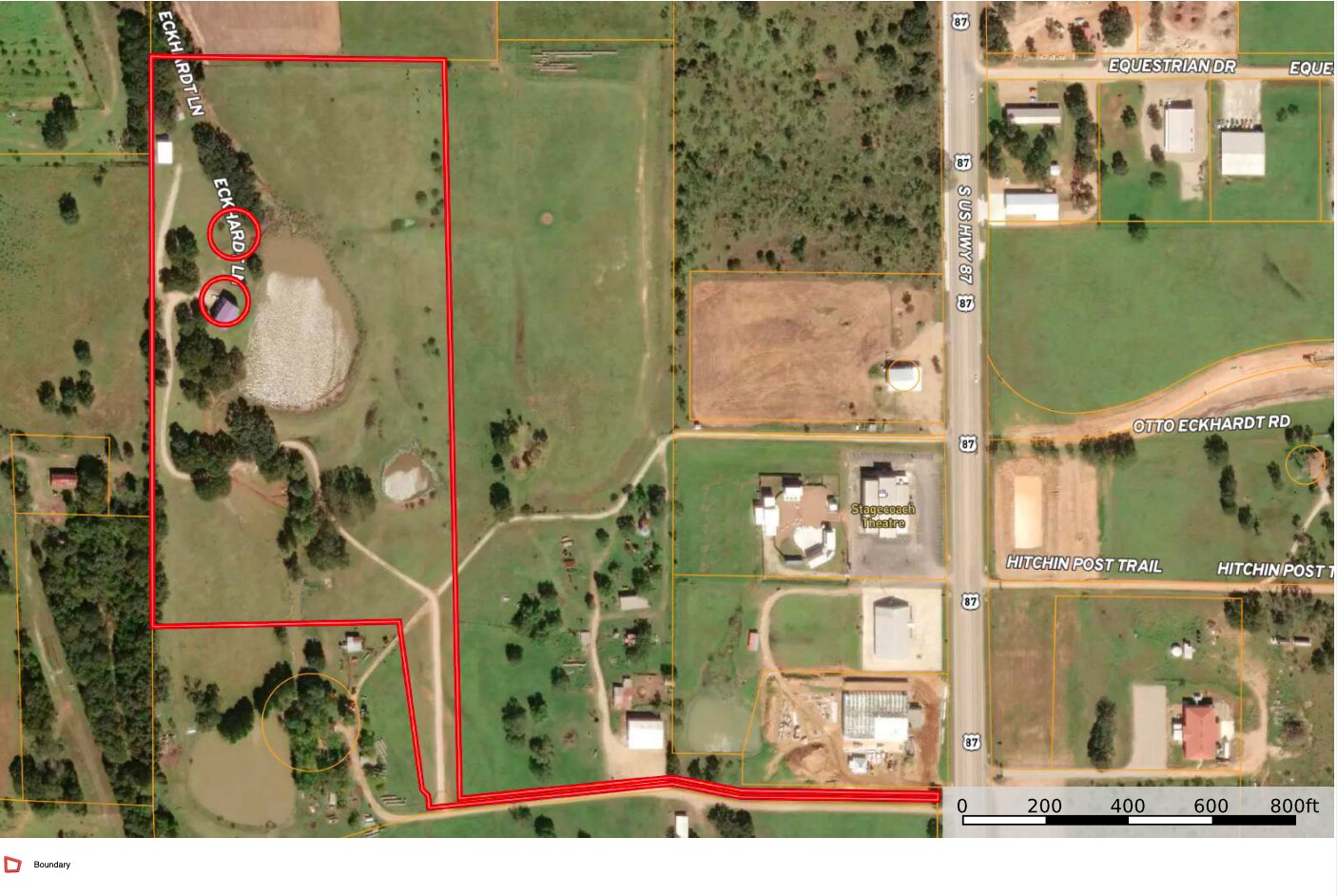 646 Victor Eckhardt Rd, Fredericksburg, TX for sale Aerial- Image 1 of 1