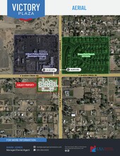 2311 E. Queen Creek Rd, Gilbert, AZ - AERIAL  map view - Image1