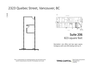 2323 Quebec St, Vancouver, BC for lease Site Plan- Image 1 of 3