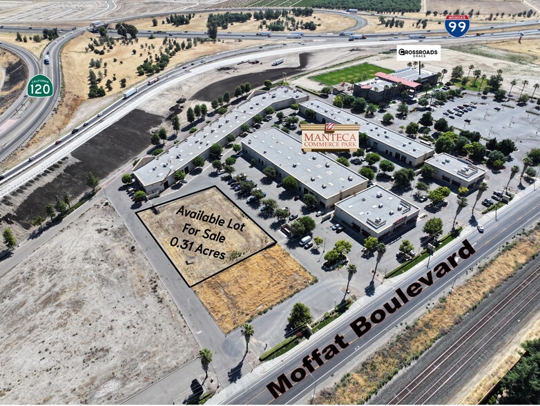 1413 Moffat Blvd, Manteca, CA for sale - Aerial - Image 2 of 5